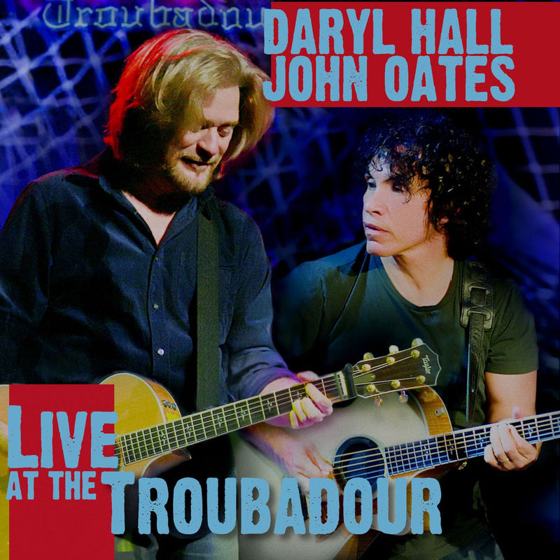 Daryl Hall and John Oates – Live at the Troubadour vinyl record cover