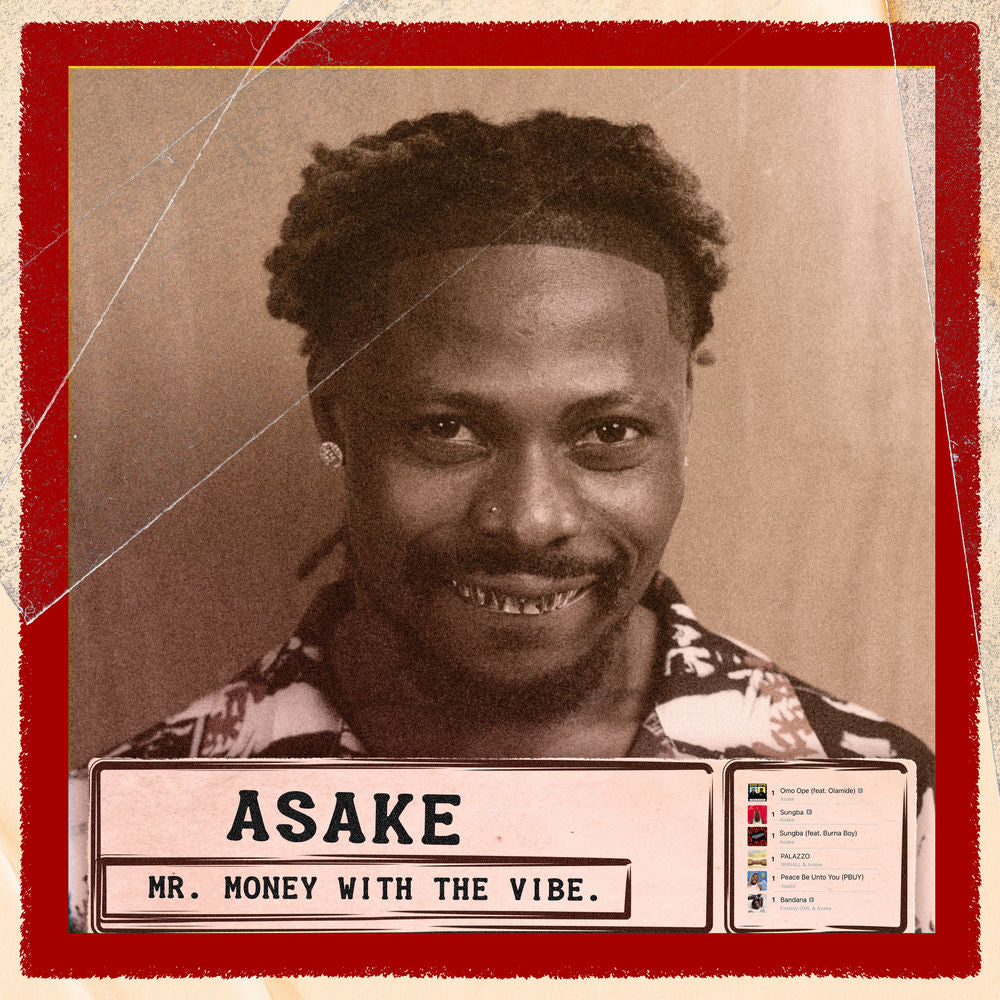 Asake – Mr. Money With the Vibe vinyl record cover