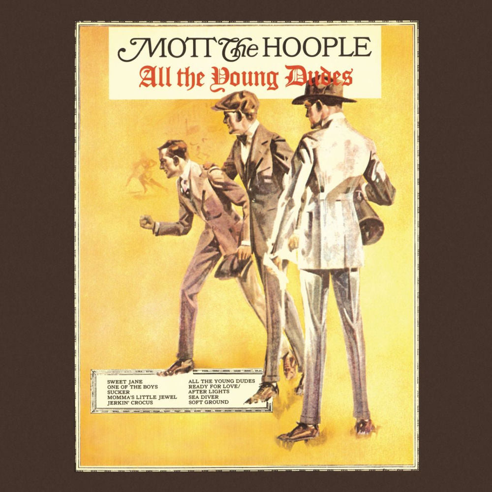 Mott the Hoople – All the Young Dudes (50th Anniversary Edition) vinyl record cover