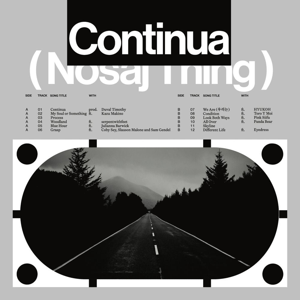 Nosaj Thing – Continua vinyl record cover