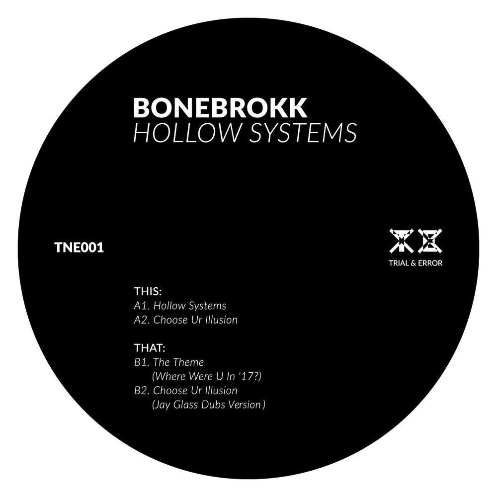 Bonebrokk – Hollow Systems vinyl record cover