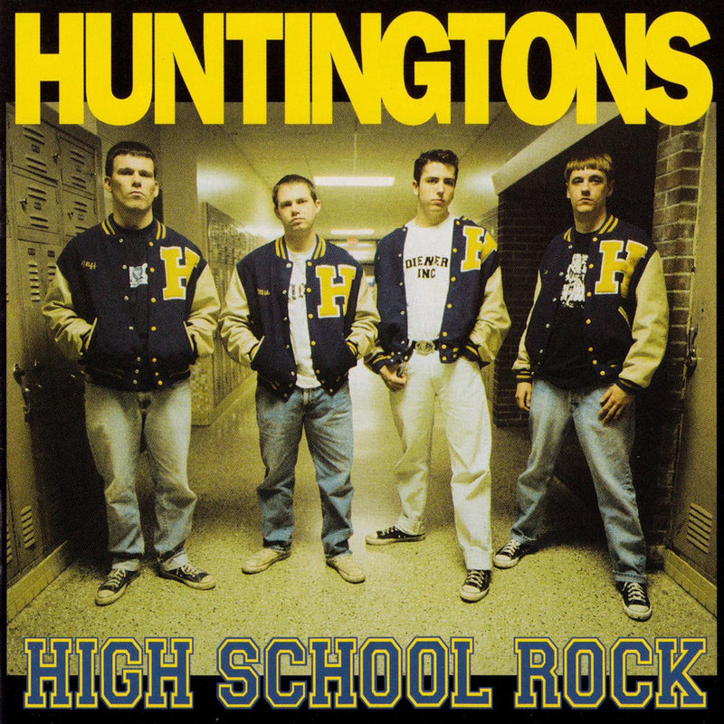 Huntingtons – High School Rock vinyl record cover