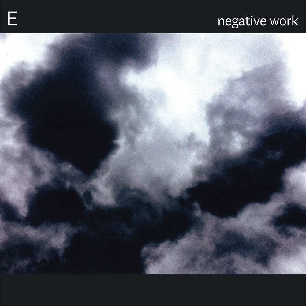 E – Negative Work vinyl record cover