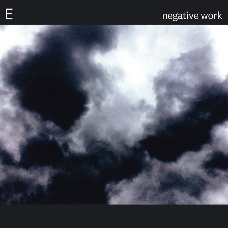E – Negative Work vinyl record cover