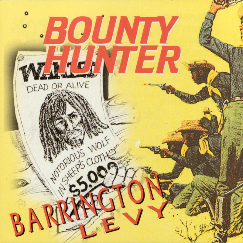 Barrington Levy – Bounty Hunter vinyl record cover