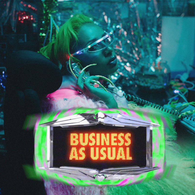 Eliza Rose – Business As Usual EP vinyl record cover