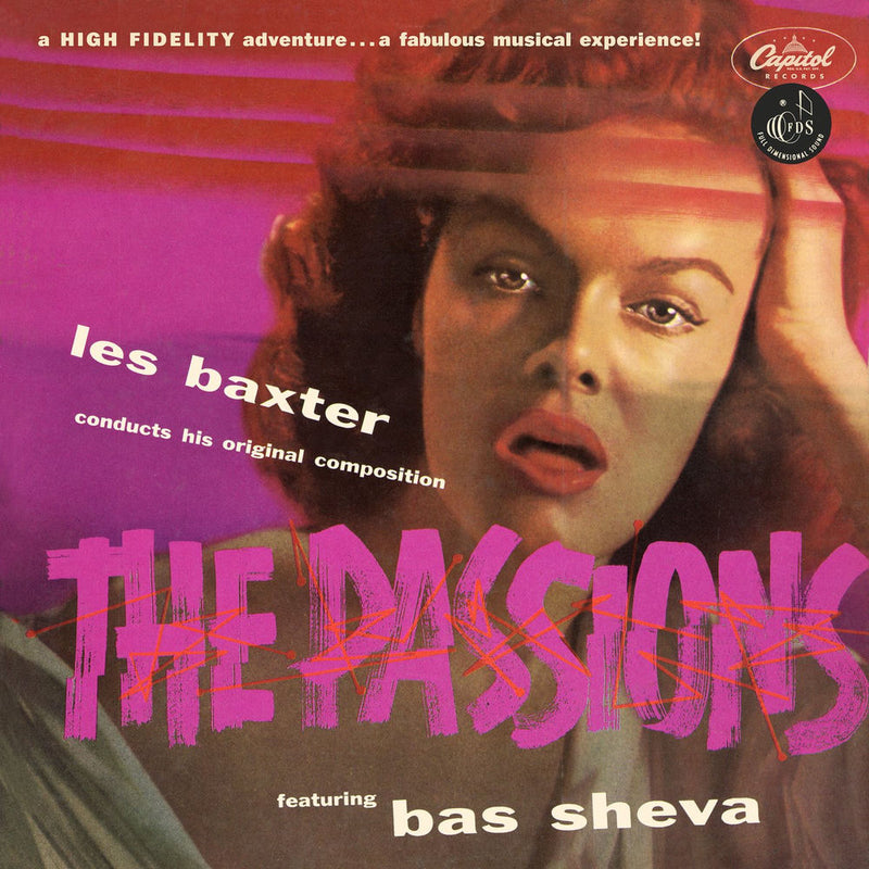 Les Baxter (feat. Bas Sheva) – The Passions vinyl record cover