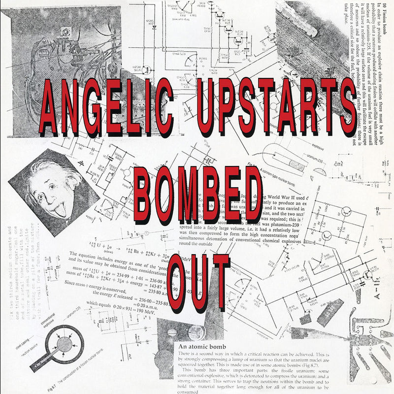 Angelic Upstarts – Bombed Out vinyl record cover