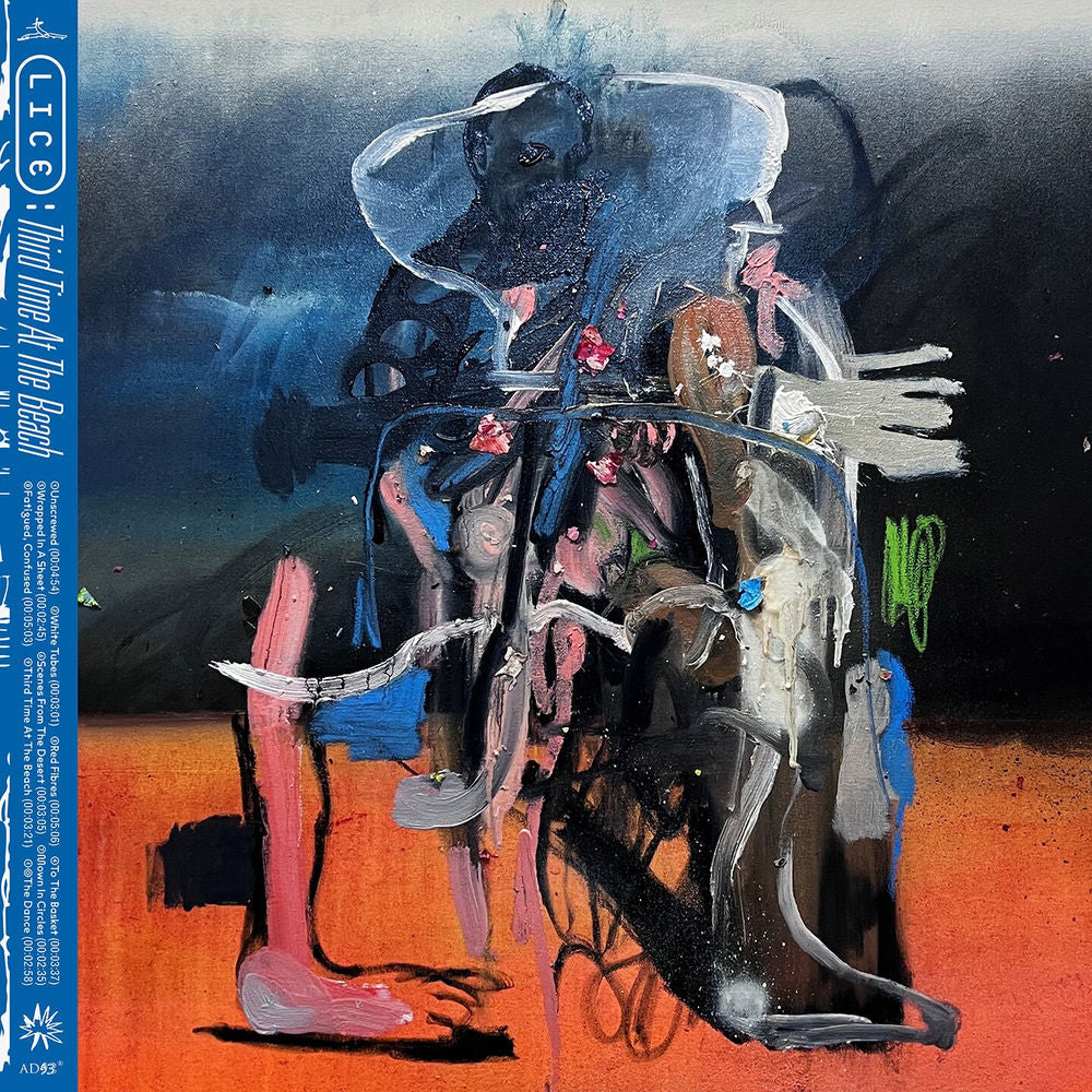 Lice – Third Time at the Beach vinyl record cover