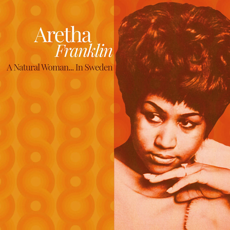 Aretha Franklin – A Natural Woman... In Sweden vinyl record cover