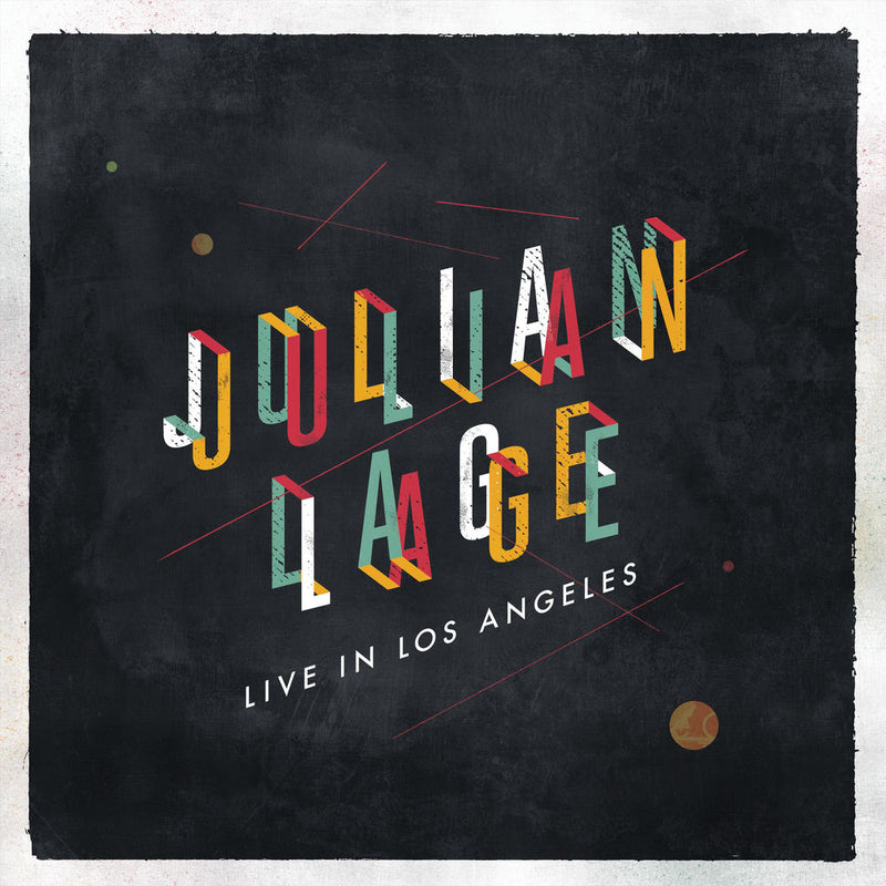 Julian Lage – Live In Los Angeles (Eco Mix Red Vinyl) (Indie Exclusive) vinyl record cover