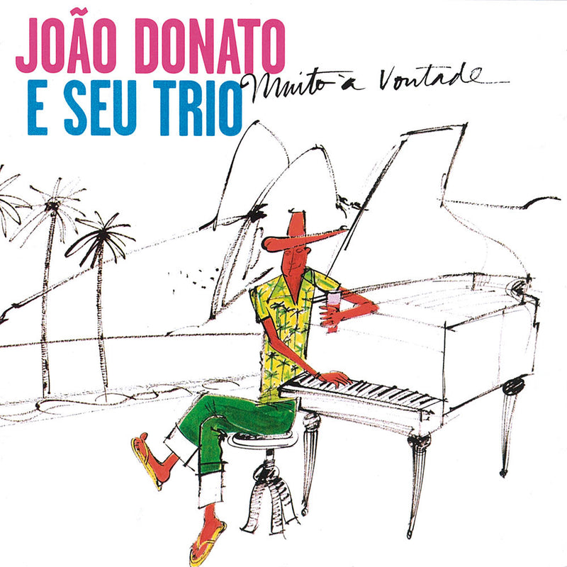 Joao Donato – Muito a Vontade vinyl record cover