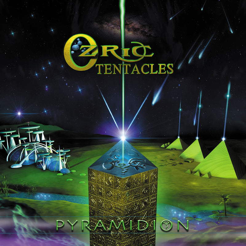 Ozric Tentacles – Pyramidion (Ed Wynne Remaster) vinyl record cover