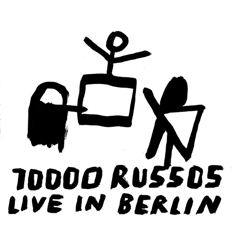 10 000 Russos – Live in Berlin vinyl record cover