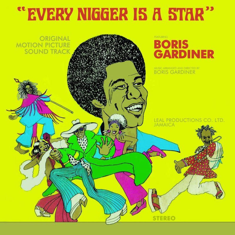 Boris Gardiner – Every Nigger Is a Star vinyl record cover