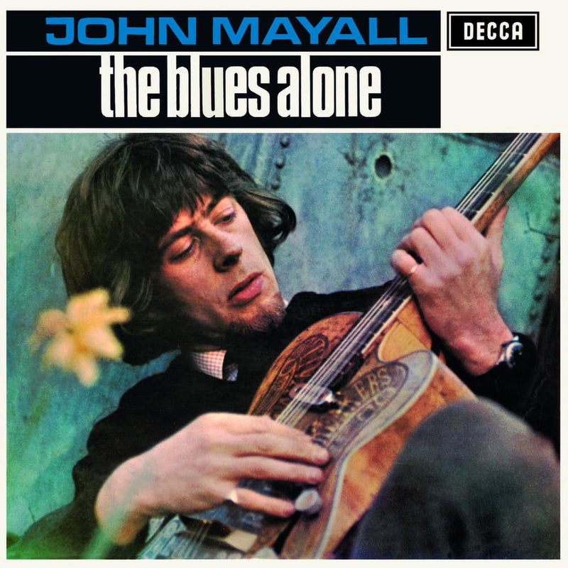 John Mayall – The Blues Alone vinyl record cover