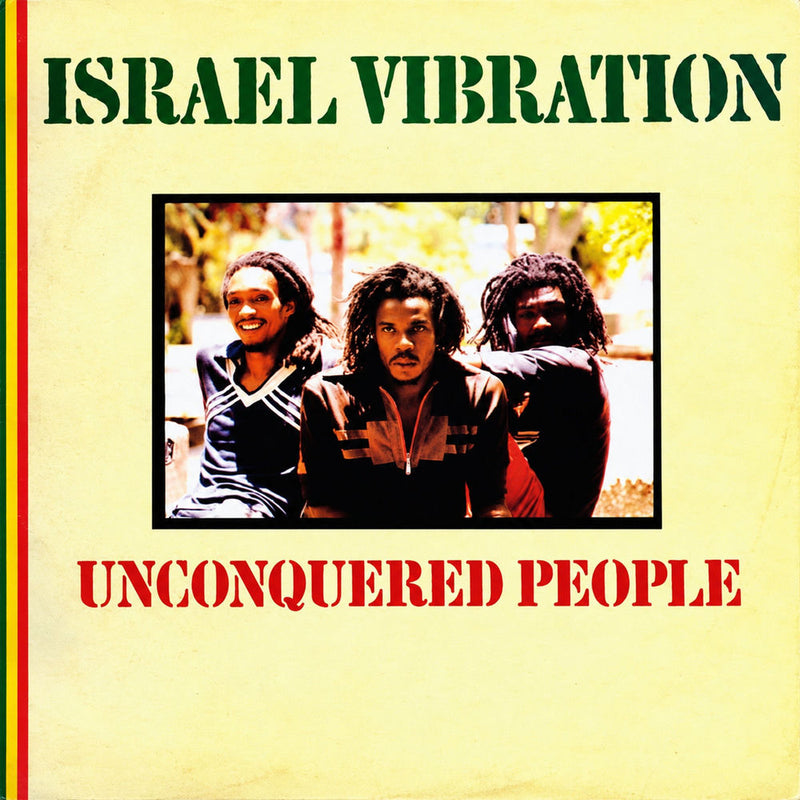 Israel Vibration – Unconquered People vinyl record cover