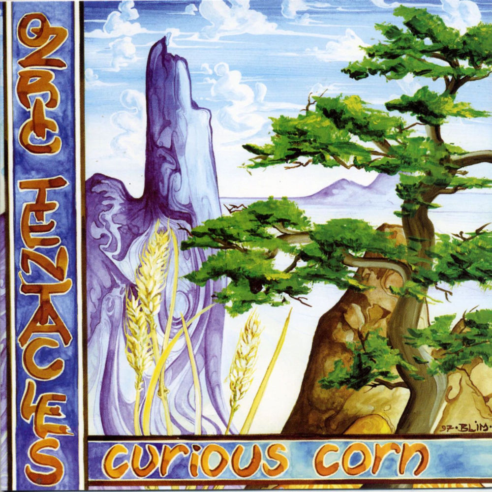 Ozric Tentacles – Curious Corn (2020 Ed Wynne Remaster) vinyl record cover