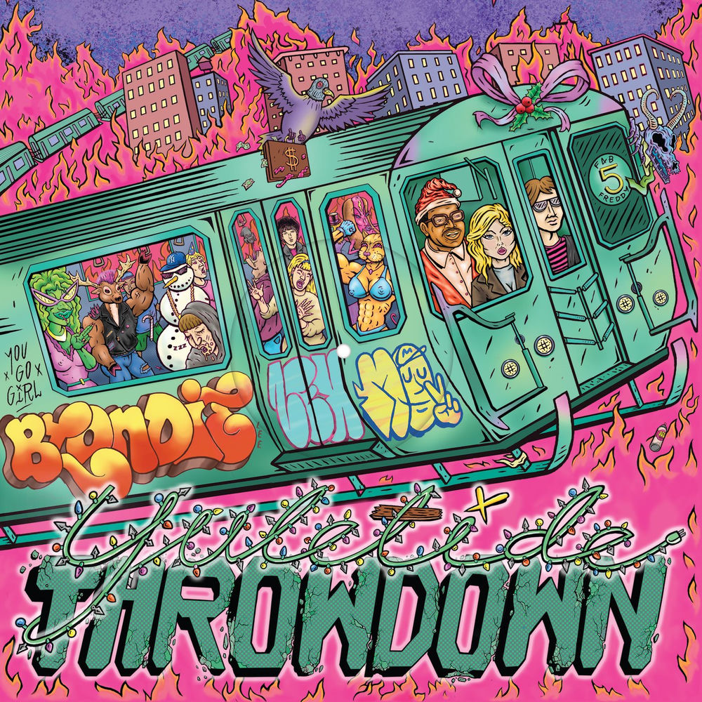 Blondie – Yuletide Throwdown vinyl record cover
