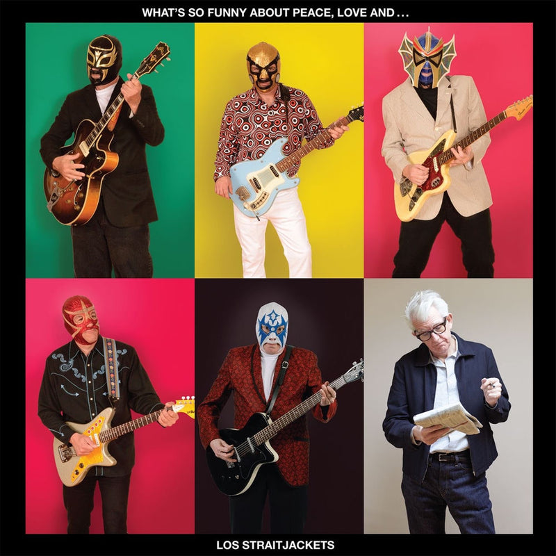 Los Straitjackets – What's So Funny About Peace, Love And... Los Straitjackets vinyl record cover