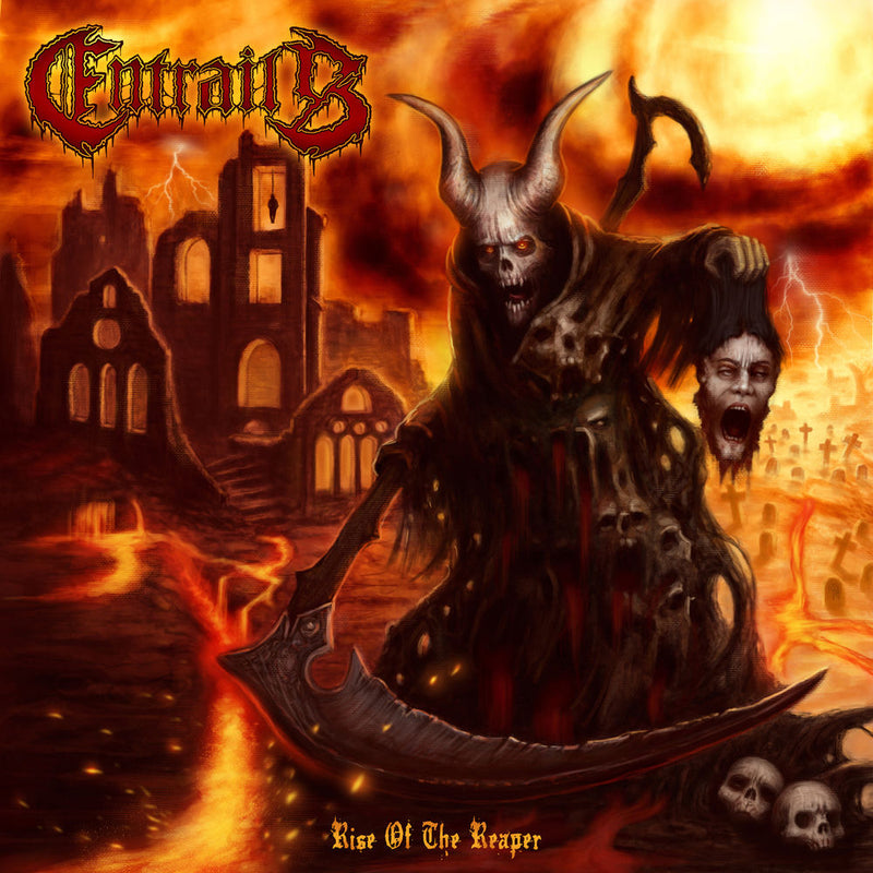 Entrails – Rise of the Reaper vinyl record cover