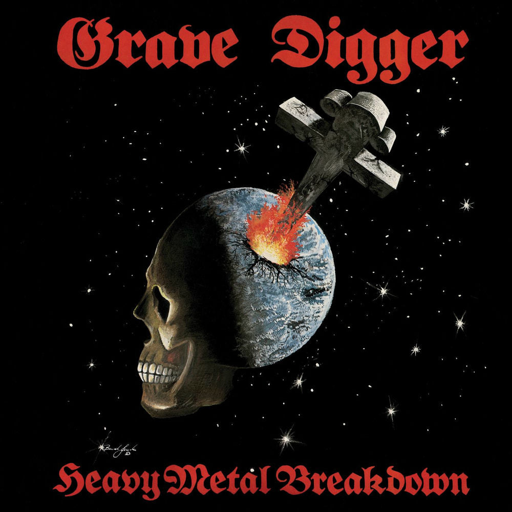 Grave Digger – Heavy Metal Breakdown vinyl record cover