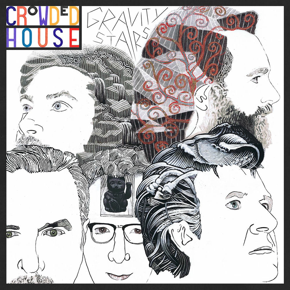 Crowded House – Gravity Stairs vinyl record cover