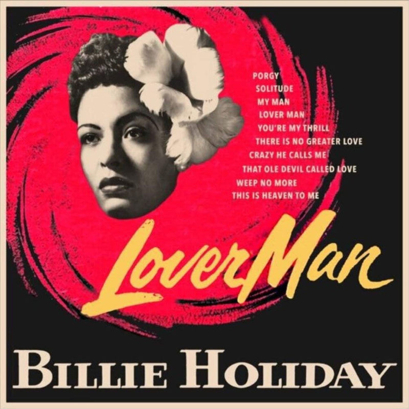 Billie Holiday – Lover Man vinyl record cover