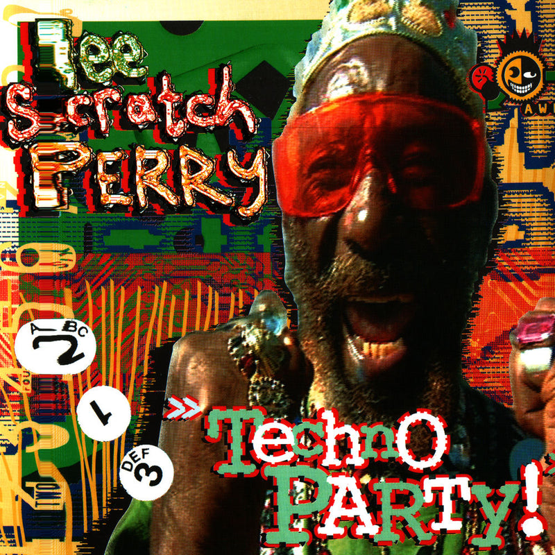 Lee 'Scratch' Perry – Techno Party vinyl record cover