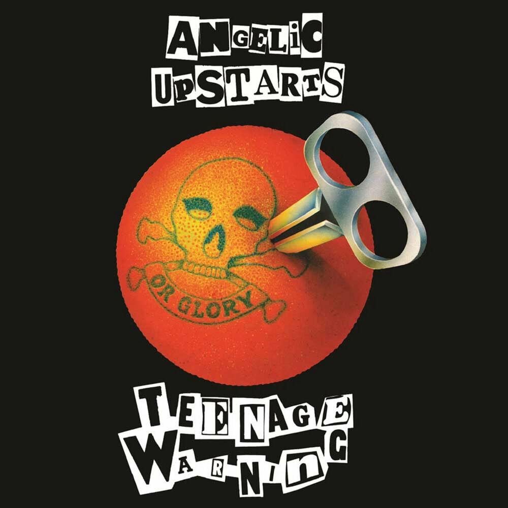 Angelic Upstarts – Teenage Warning vinyl record cover