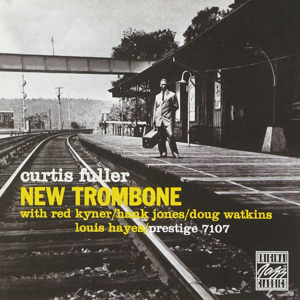 Curtis Fuller – New Trombone vinyl record cover