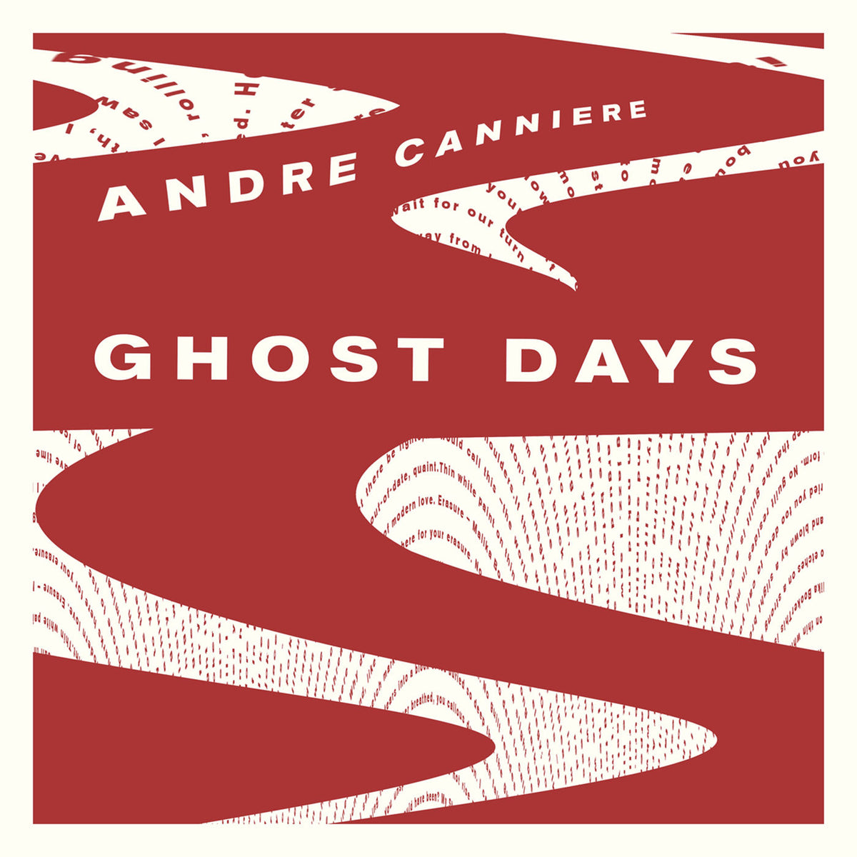 Andre Canniere – Ghost Days vinyl record cover