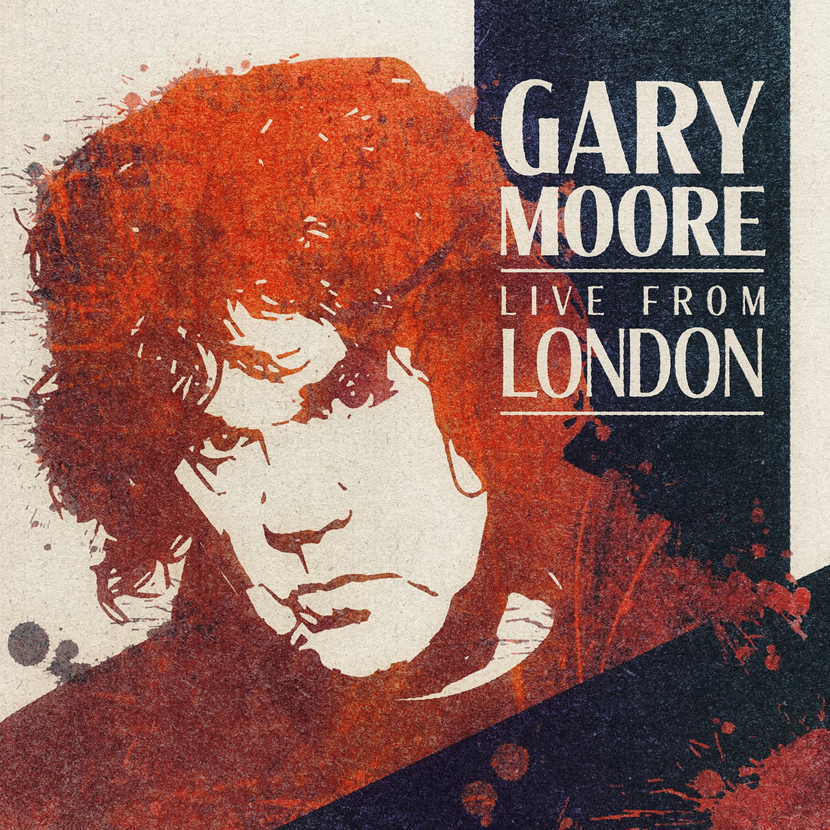 Gary Moore – Live from London vinyl record cover