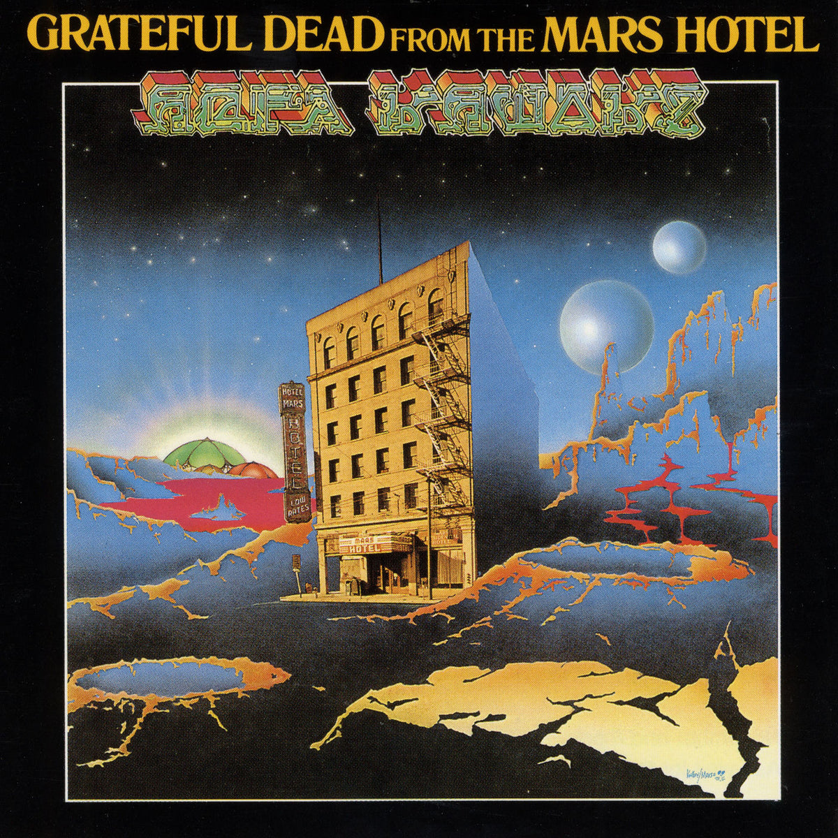 Grateful Dead – From the Mars Hotel vinyl record cover