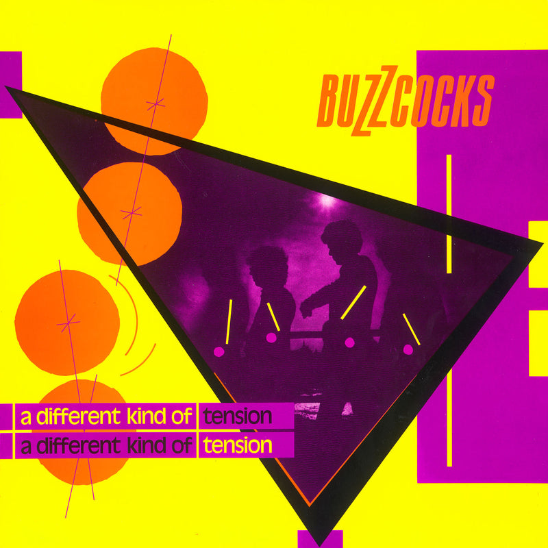 Buzzcocks – A Different Kind Of Tension vinyl record cover