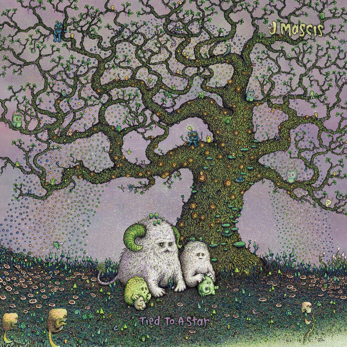 J. Mascis – Tied to a Star vinyl record cover