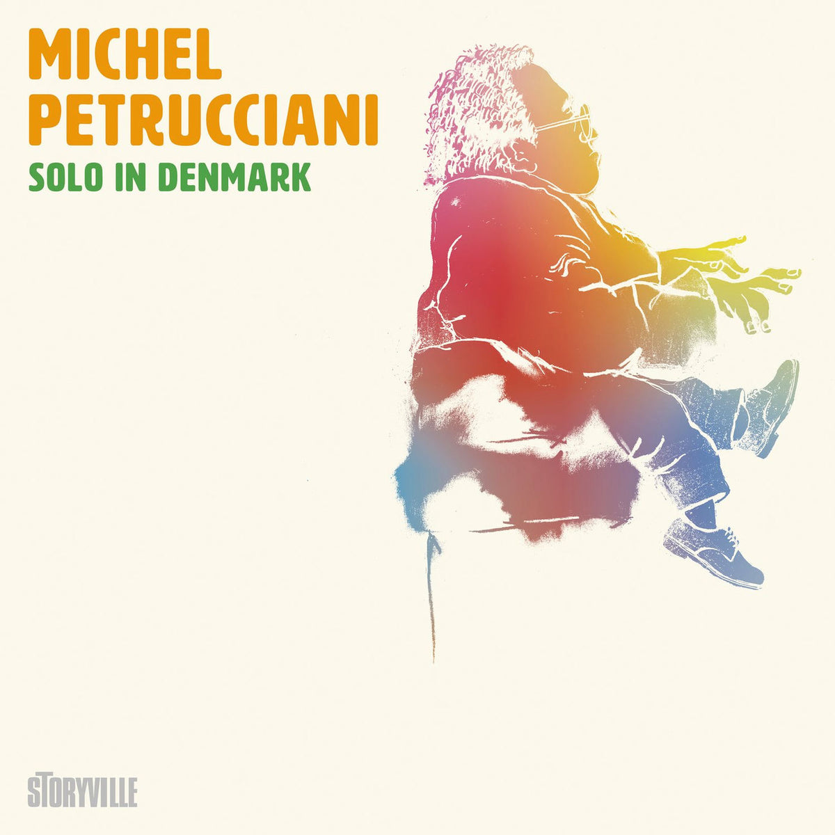 Michel Petrucciani – Solo in Denmark vinyl record cover