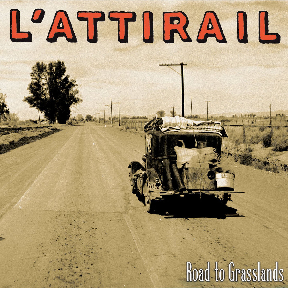 Lattirail – Road To Grasslands [LP] vinyl record cover