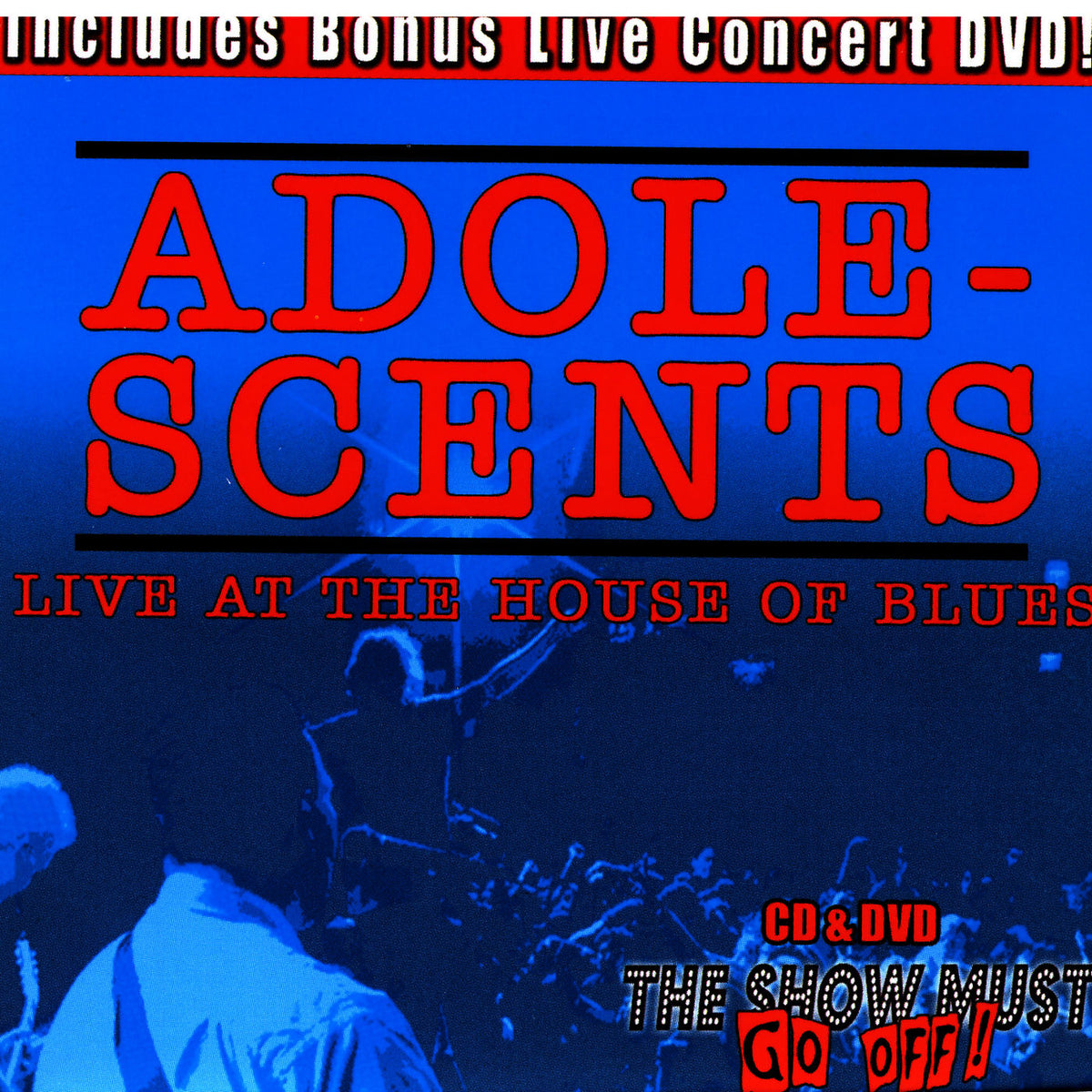 Adolescents – Live at the House of Blues vinyl record cover