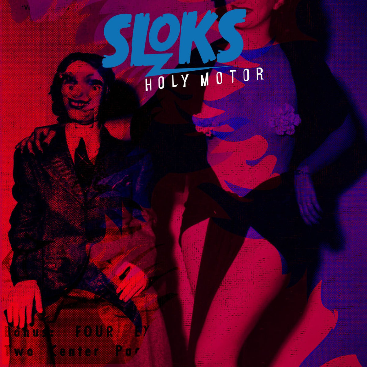 Sloks – Holy Motor -Lp+Cd- vinyl record cover