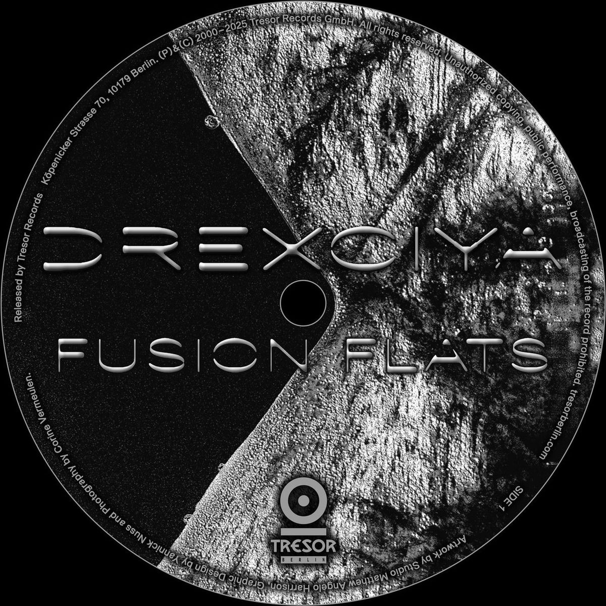 Drexciya – Fusion Flats vinyl cover