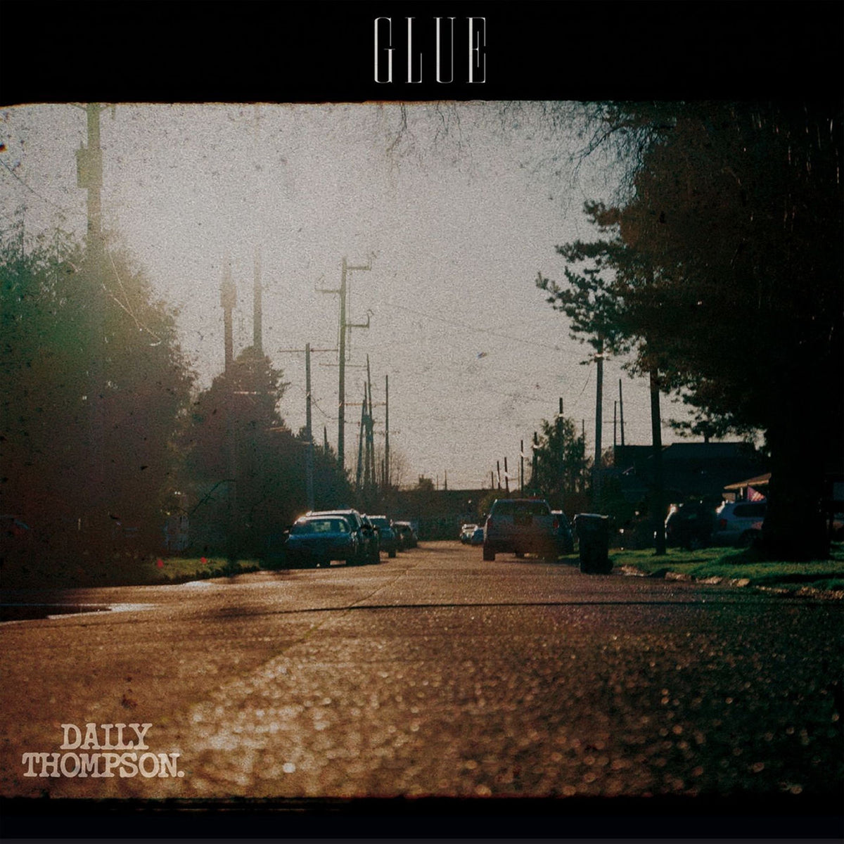 Daily Thompson – Glue vinyl record cover