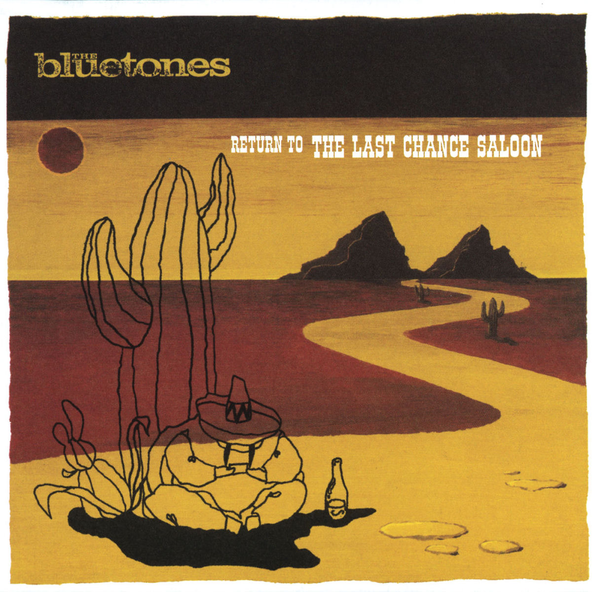 The Bluetones – Return To The Last Chance Saloon vinyl cover