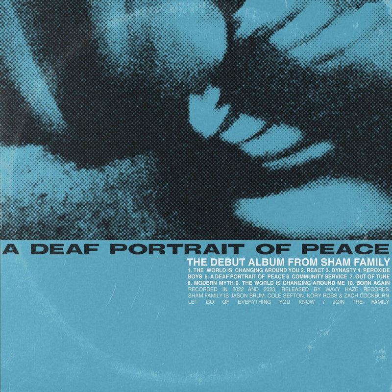 Sham Family – A Deaf Portrait of Peace vinyl record cover