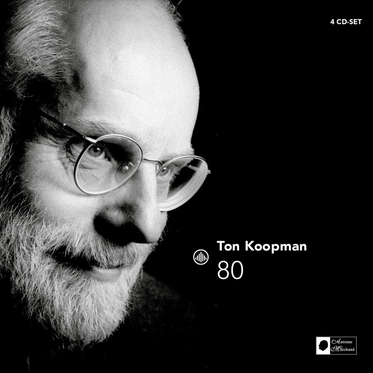 Ton Koopman – 80 vinyl cover