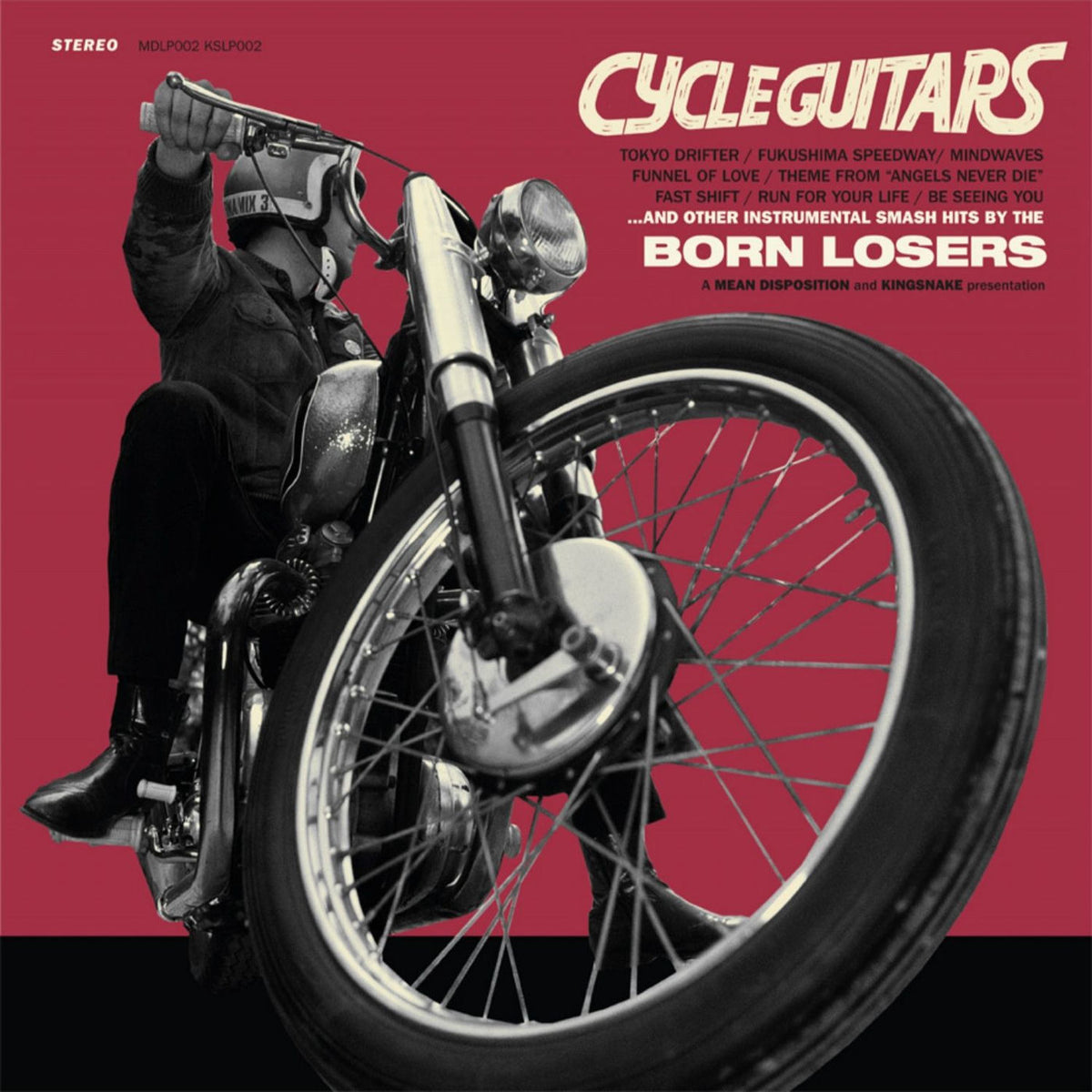 Born Losers – Cycle Guitars vinyl record cover