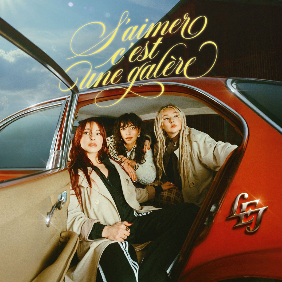 L.E.J. – S'Aimer C'Est Une Galere vinyl record cover