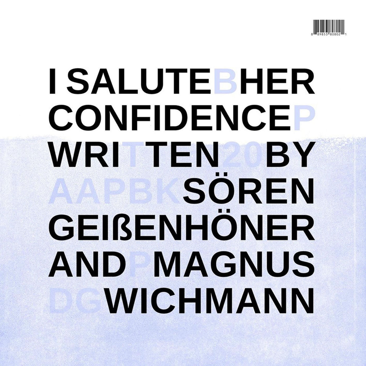 I Salute – Her Confidence vinyl record cover