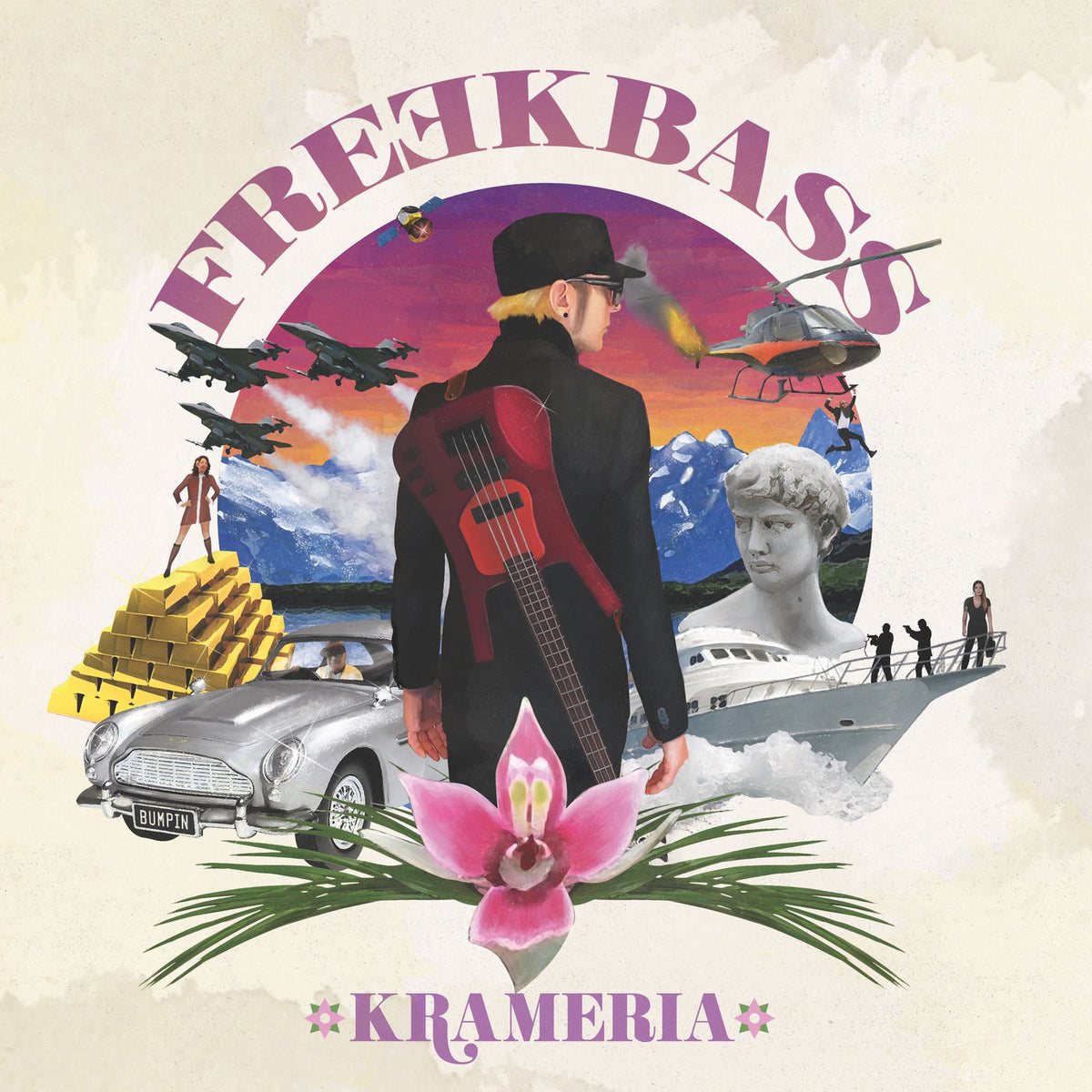 Freekbass – Krameria (PINK) vinyl record cover