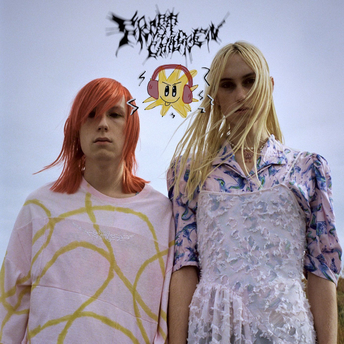 Frost Children – Spiral [LP] (RED/YELLOW VINYL) vinyl record cover